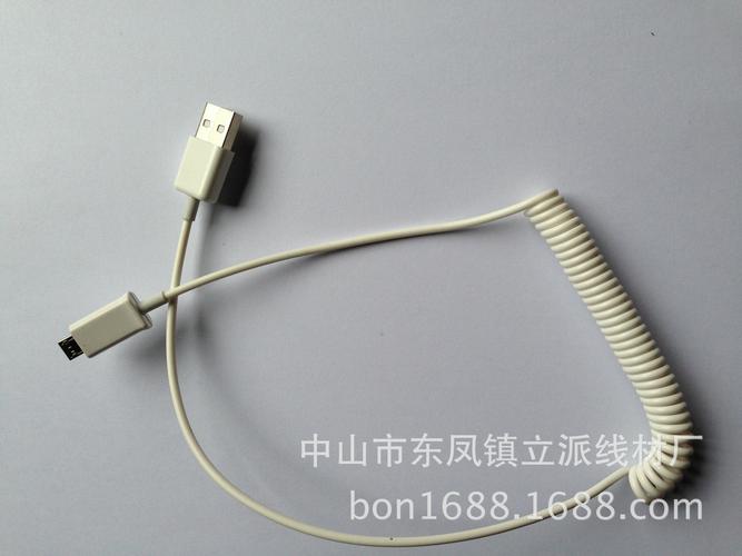 【工厂大量供应 micro5pin 7100 usb车充线材】广东中山工厂大量供应